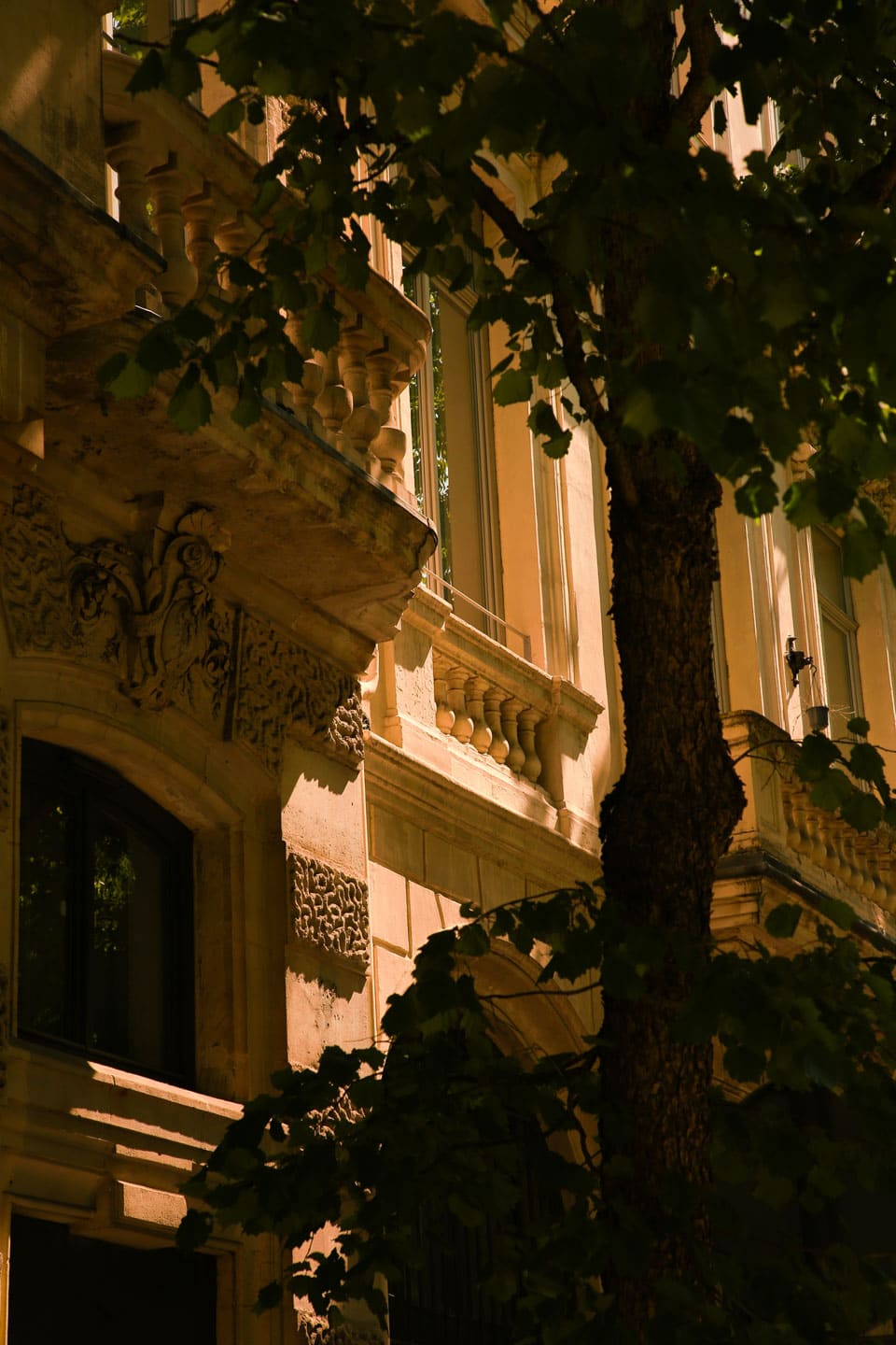 Transaction immobilière - façade immeuble