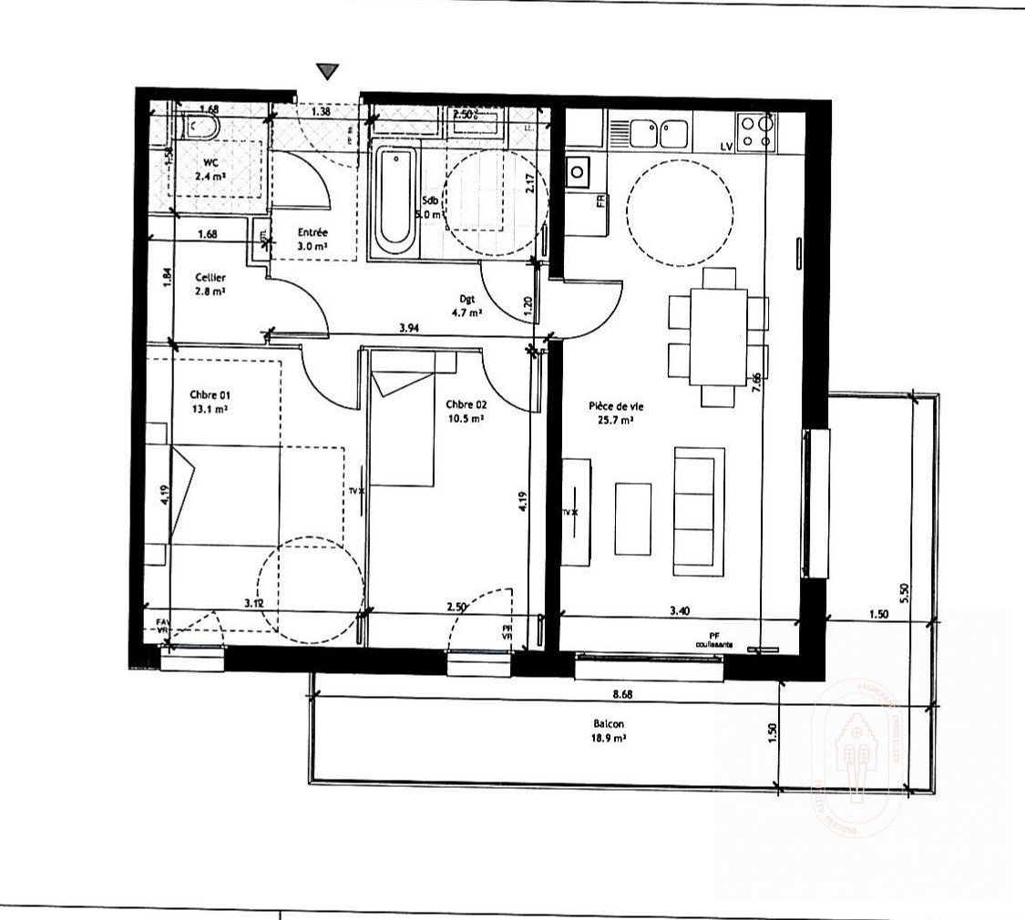 Vente Appartement 67m² Marquette Lez Lille 4