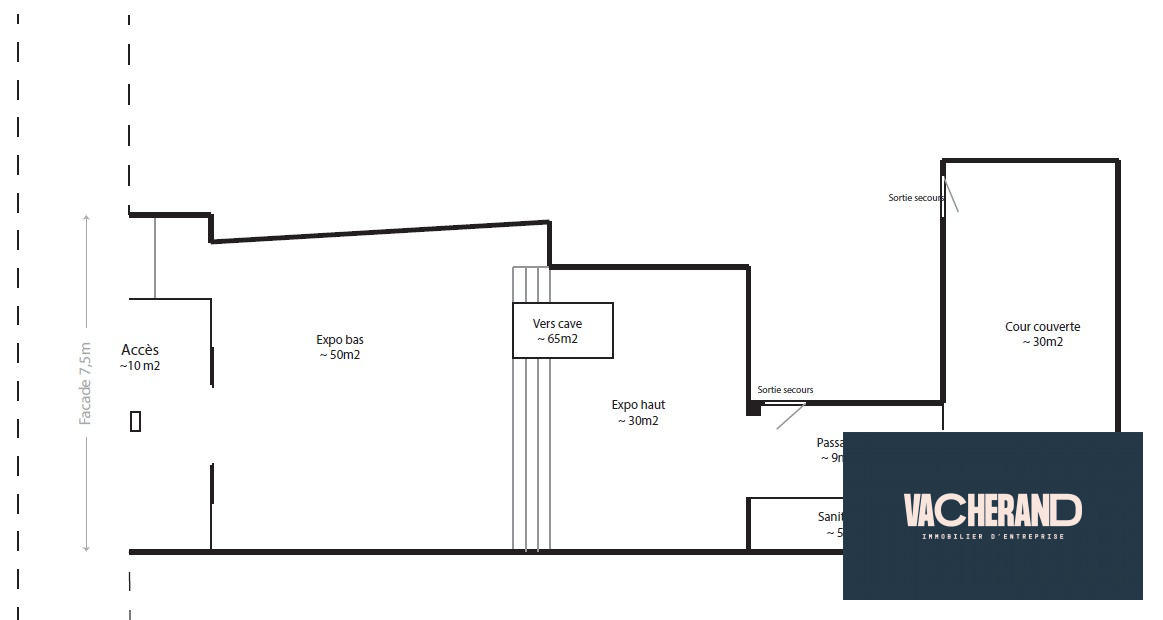 Location Locaux commerciaux 104m² Lille 3