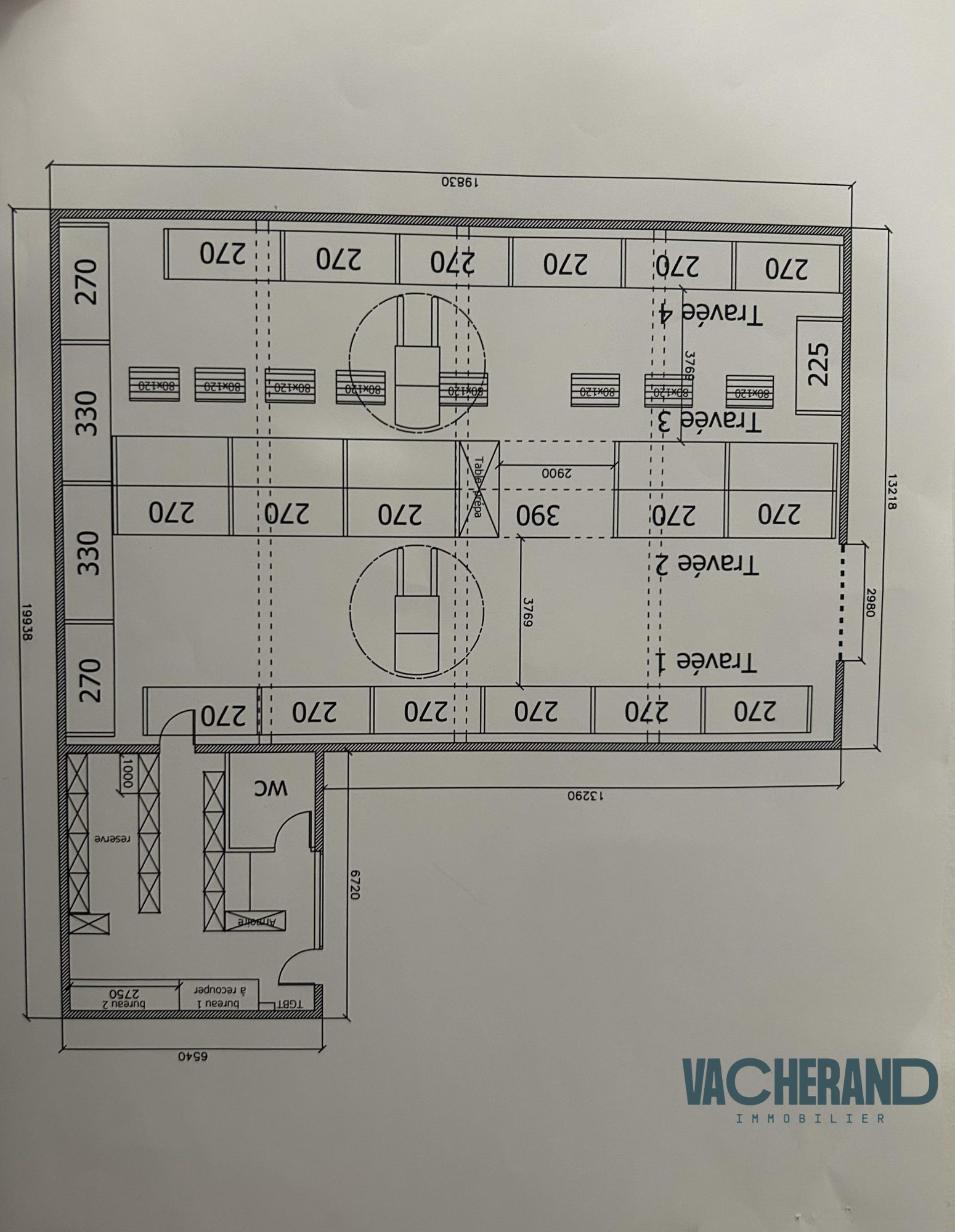 Location Locaux commerciaux 320m² Lille 6