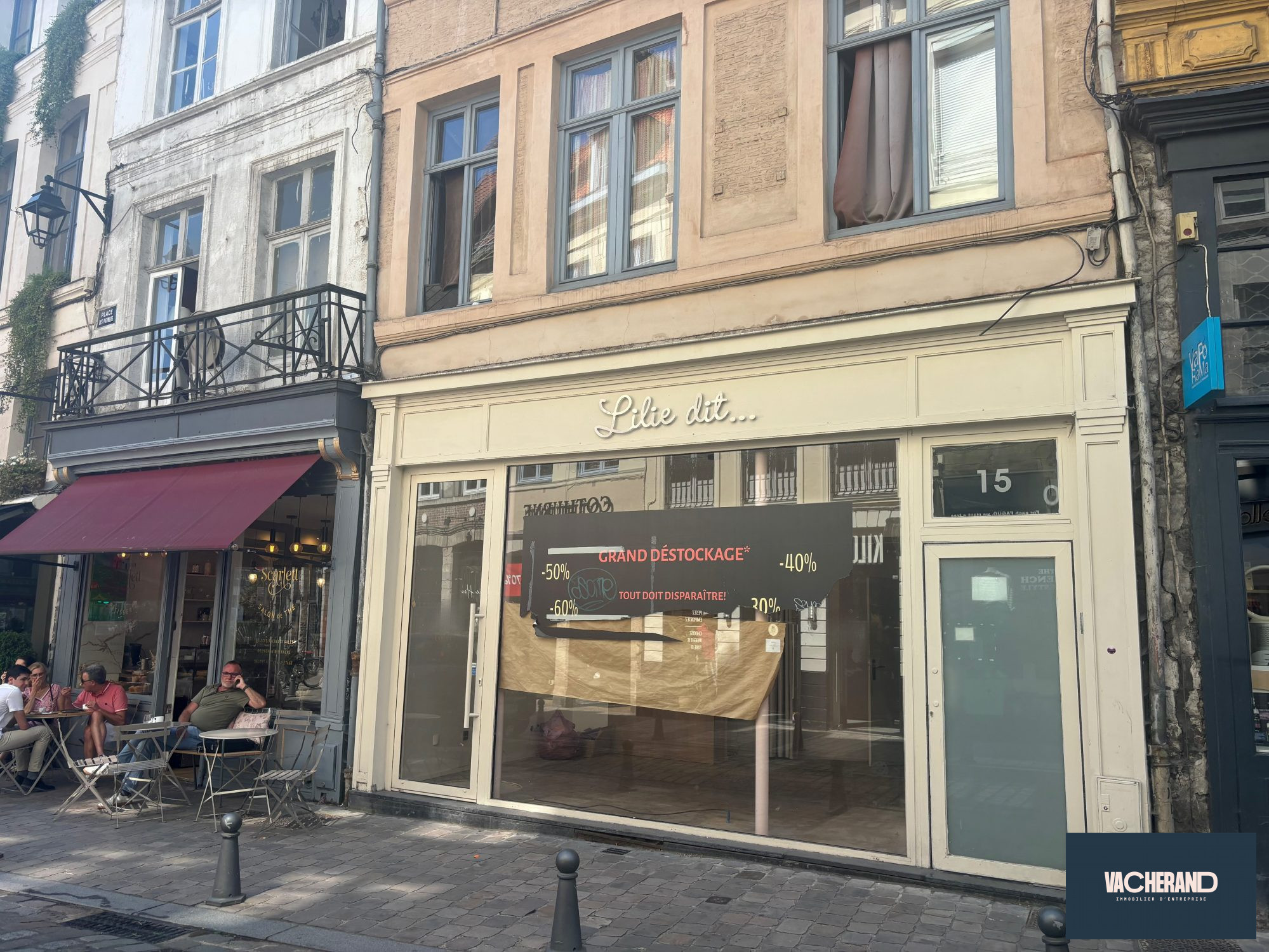 Location Locaux commerciaux 34m² Lille 1